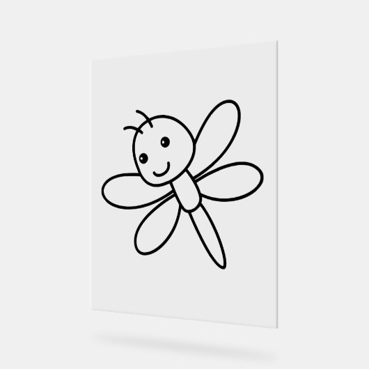 libel acryl bord (Hoek)