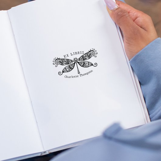 libel, bibliotheek ex libris rubberstempel