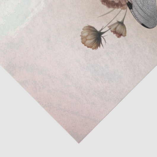 libel bloem tissuepapier (Detail)