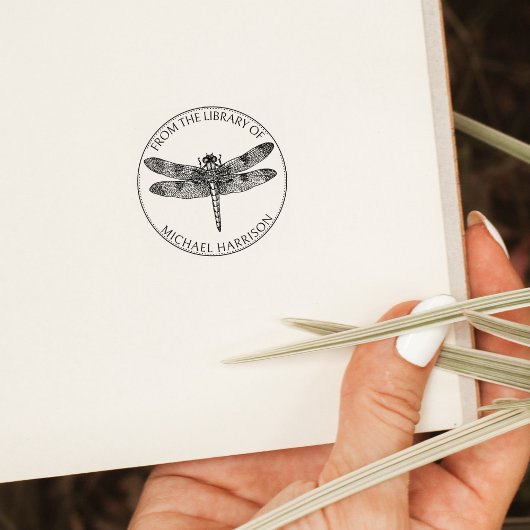  libel boek uit de bibliotheek van rubberstempel