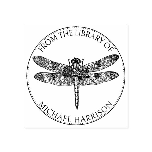  libel boek uit de bibliotheek van rubberstempel (Afrduk)