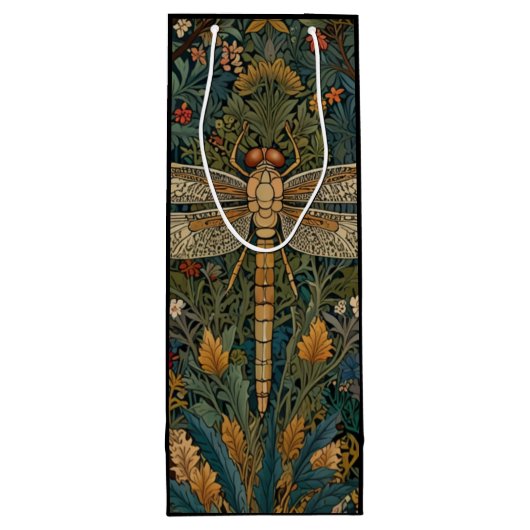  libel boho chic botanisch wijn cadeautas (Achterkant)