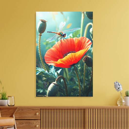 Libel Canvas Afdruk (Insitu (Woonkamer))