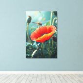Libel Canvas Afdruk (Insitu (Houten vloer))