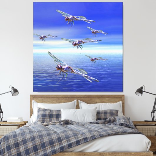 Libel Canvas Afdruk (Insitu (Slaapkamer))