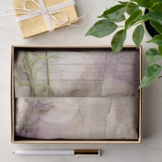 libel Ephemera Decoupage Tissuepapier (Geschenk)