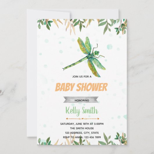 Libel feest uitnodiging (Voorkant)