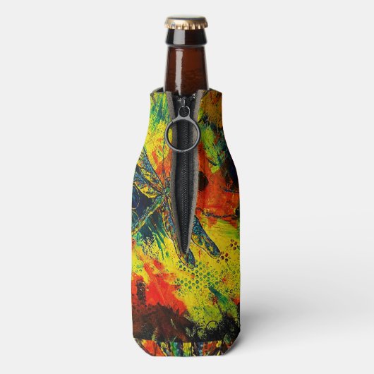 libel fles koeler (Fles Achterkant)