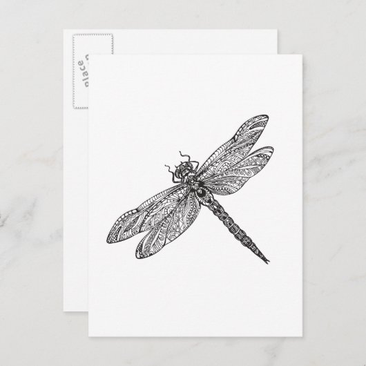 Libel in Stijl Briefkaart (Voorkant / Achterkant)