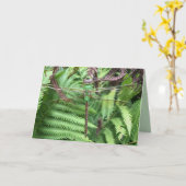 libel in tuin Foto Wenskaart Kaart (Gele Bloem)