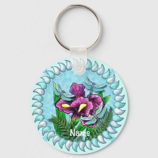 Libel Iris Sleutelhanger (Voorkant)