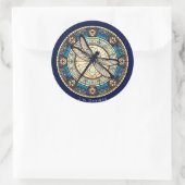 libel medaillon ronde sticker (Tas)
