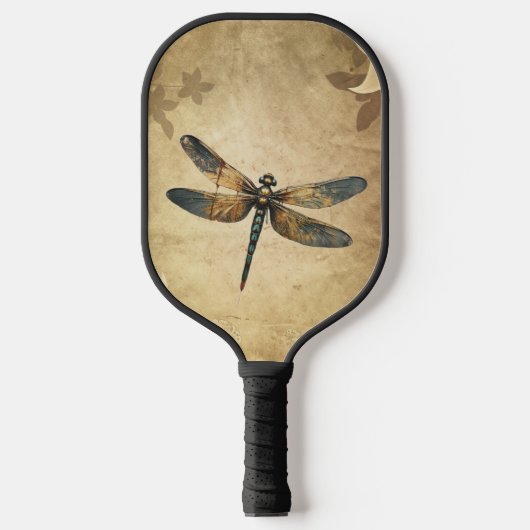  libel met aangepaste naam / monogram pickleball paddle (Voorkant)