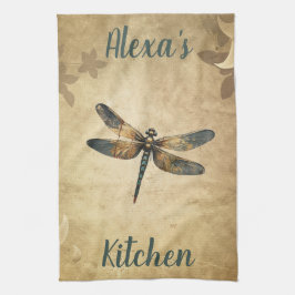  libel met aangepaste naam / monogram theedoek