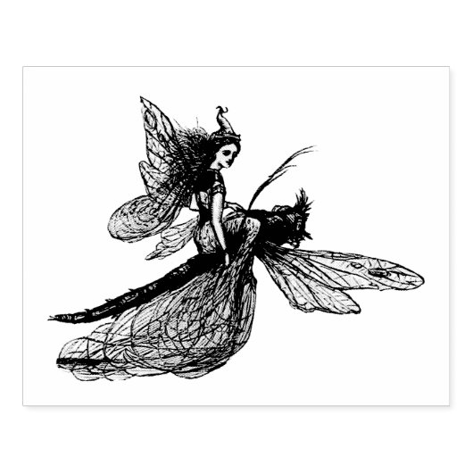 libel met fee rubberstempel (Afrduk)