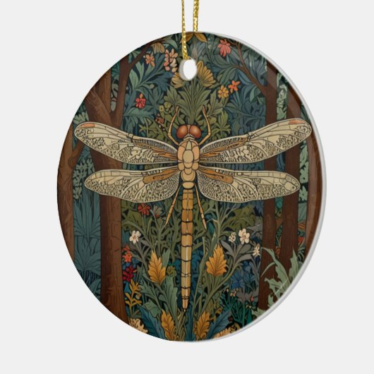  libel ontwerp romantisch boho botanisch keramisch ornament (Links)