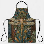 libel ontwerp romantisch boho botanisch schort (Voorkant)