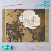 libel op  botanisch goud japanse pioen tissuepapier (Craft)