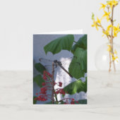 Libel op een lege kaart van de binnenkantnota (Gele Bloem)