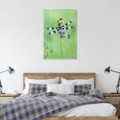 Libel op gras, Canada Canvas Afdruk (Insitu (Slaapkamer))