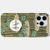  libel riet monogram art deco Case-Mate iPhone case (Achterkant (horizontaal))