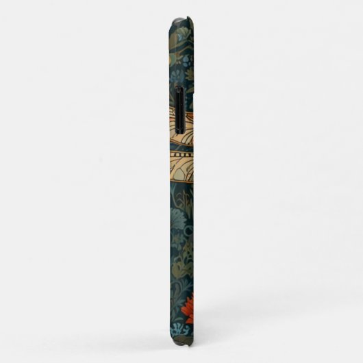 libel sinaasappel bloemengroen boho chic Case-Mate iPhone case (Achterkant/rechts)