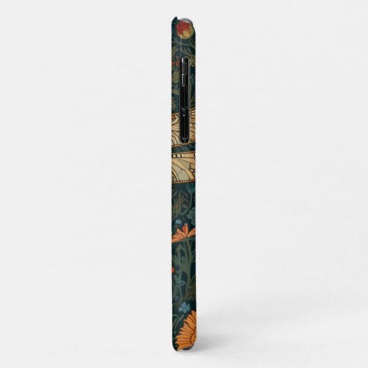  libel sinaasappel bloemengroen boho chic Case-Mate iPhone case (Achterkant/links)