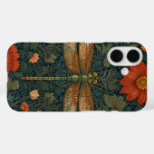  libel sinaasappel bloemengroen boho chic Case-Mate iPhone case (Achterkant (horizontaal))