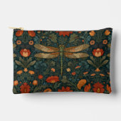  libel sinaasappel bloemengroen boho chic etui (Voorkant)