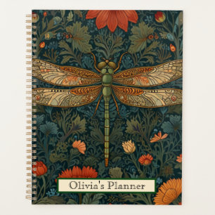  libel sinaasappel bloemengroen boho chic planner