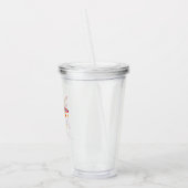 Libel splekken acryl drinkbeker (Links)