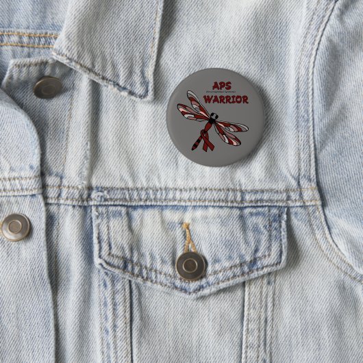 Libel/Warrior...APS Ronde Button 5,7 Cm (In situ)