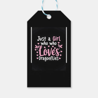 Libelle Alleen Een Meisje Dat Van Libellen Houdt T Cadeaulabel
