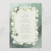 Libelle Bloemrijke Sweet 16 Sagegroene ID1310 Menu (Voorkant)