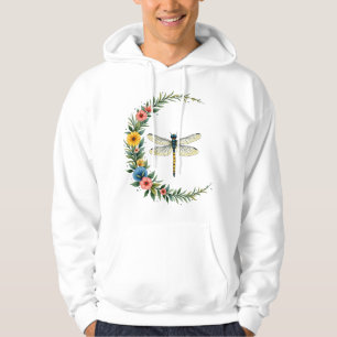 Libelle Boho Halve Maan Vredesteken Hippie Libel Hoodie
