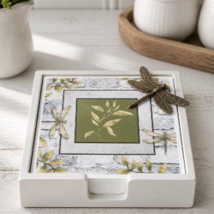 Libelle Botanische Papieren Servet