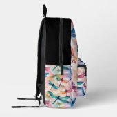 Libelle Dans Print Cut Sew Zak Bedrukte Rugzak (Links)