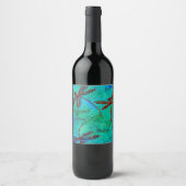 Libelle Dans Wine Etiket (Voorkant)