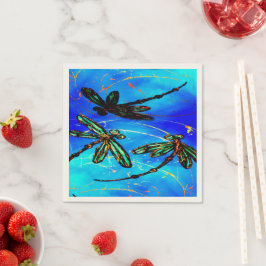 Libelle Flit Elektrisch Blauw Servet