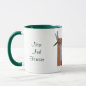 Libelle Frame Persoonlijke Trouwfoto Mok (Links)
