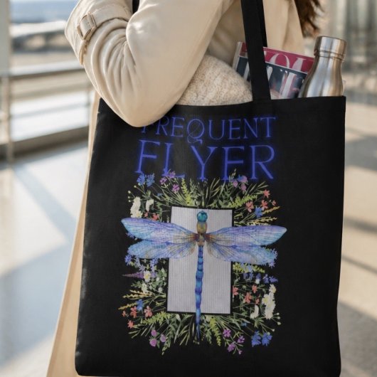 Libelle Frequent Flyer Boodschappentas Tote Bag