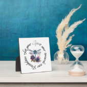 Libelle - geest van nieuwe mogelijkheden fotoplaat (Insitu)