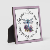 Libelle - geest van nieuwe mogelijkheden fotoplaat (Voorkant)