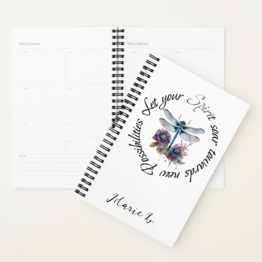 Libelle - geest van nieuwe mogelijkheden planner (Display)