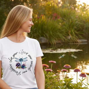 Libelle - geest van nieuwe mogelijkheden t-shirt