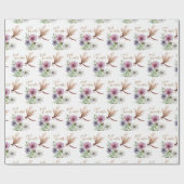 Libelle | Gewoon Adem Gift Wrap Cadeaupapier (Vlak)