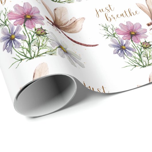 Libelle | Gewoon Adem Gift Wrap Cadeaupapier (Rol Hoek)