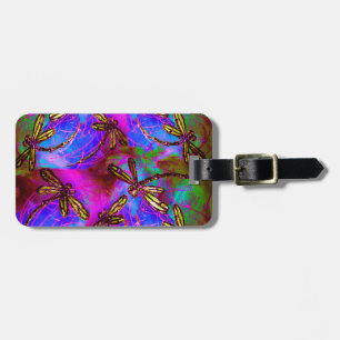 Libelle Hippy Fladdert Bagagelabel