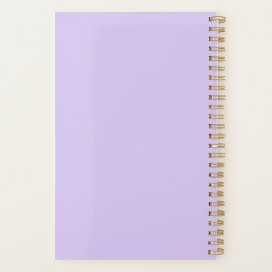 Libelle in Stippen Planner (Achterkant)