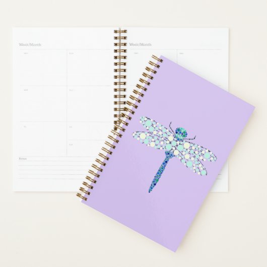 Libelle in Stippen Planner (Display)
